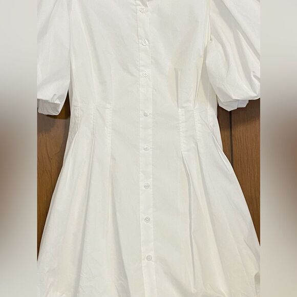 SIMKHAI Cleo Puff-Sleeve Minidress size 6 - Picture 8 of 15